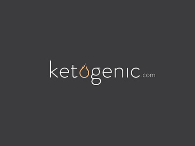 Ketogenic.com Logo design graphic design health health branding keto keto branding ketogenic wellness