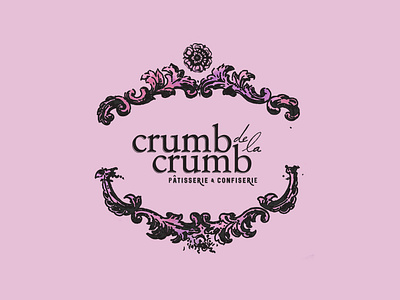 Crumb de la Crumb Bakery Logotype 1