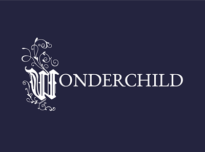 Wonderchild by Seven Sinclaire antique dropcap fairy fairytale title vintage vintage style