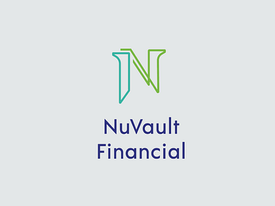 NuVault Financial banking banking logo corporate illustration corporate logo corporate typography financial financial logo
