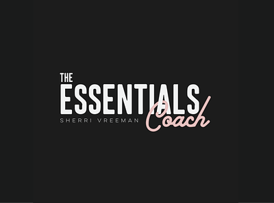 Sherri Vreeman logo branding coaching logo design essential oil typography essential oils essential oils logo illustration influencer logo influencer typography typography