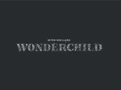 Wonderchild teaser illustration atticus book cover playful design poetry star illustration star typography stars typography whimsical whimsy design