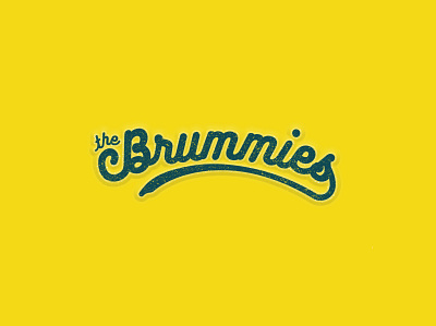 The Brummies logo ideation branding design illustration music logo musician logo retro logo sporty logo typography vector