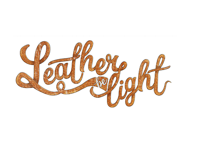 Leather Works conceptual logo badge brand identity branding cartoon design illustration influencer logo leather logo logo logo design typography vector