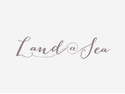 Land at Sea logotype concept