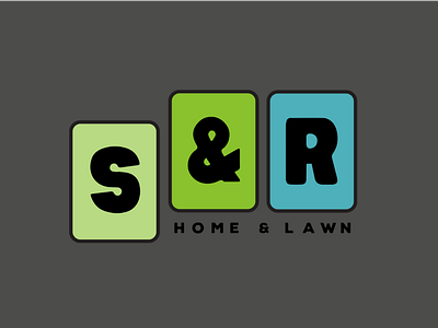 S&R Home & Lawn logotype