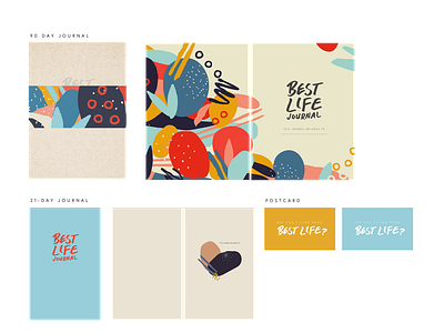 Best Life Journal brand material system