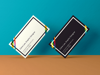 Rainbow Business Card Designs business card design lgbtq lgbtqia