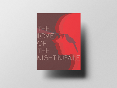 Love Of The Nightingale Poster design poster design vector