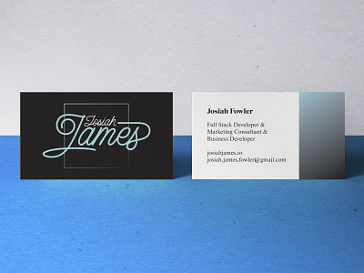 Josiah James Logo & Business Card