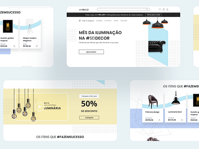 Ecommerce, Home - SEIDECOR design interaction design ui uidesign user experience userinterface ux uxdesign