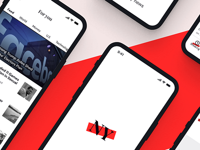 NY - News App Concept design interaction design ui uidesign user experience userinterface ux