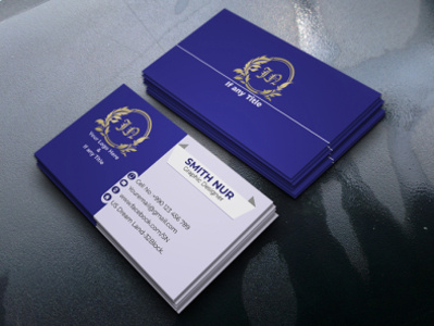 Blue animation business card business card design corporate business card creative design design illustration personal business card photoshop