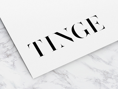 Tinge Branding