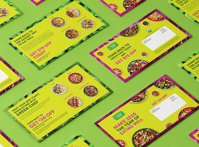Hellofresh, Direct Mails direct mail graphicdesign