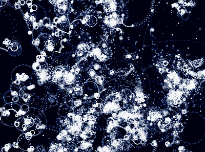 Particle Chamber abstract generative javascript tinycode