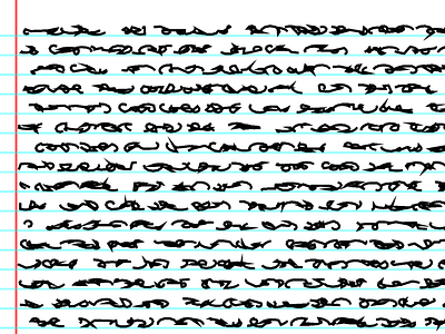 Fake Handwriting in 1 line of JavaScript