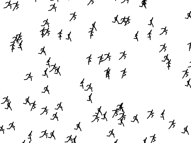 Run! 🏃‍♀️💨 animation generative javascript loop tinycode