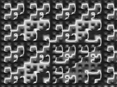 Melt Sierpinski and Noise Experiments abstract generative javascript