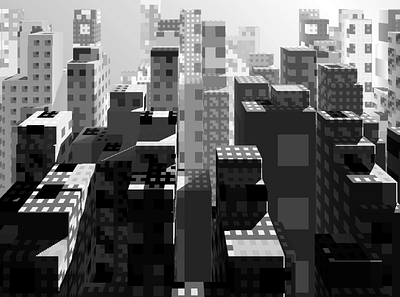 Tiny City HD city generative javascript tinycode