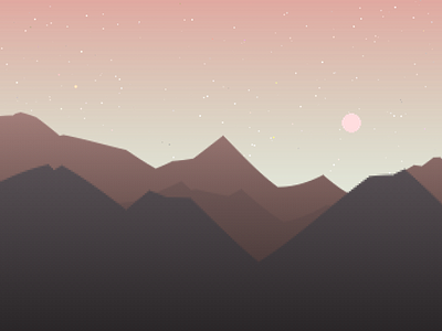 Generative Landscape Backgrounds game generative javascript landscape tinycode