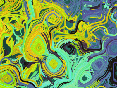 Broken Flows abstract flowfield generative javascript paint