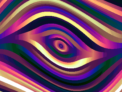 Evil Eye gif loop shadertoy zoom