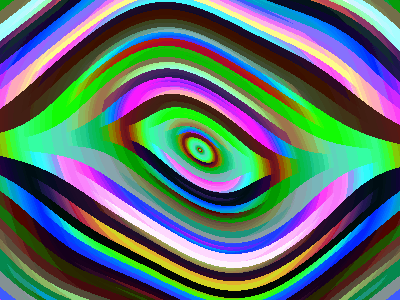 Eye Candy gift loop shadertoy zoom