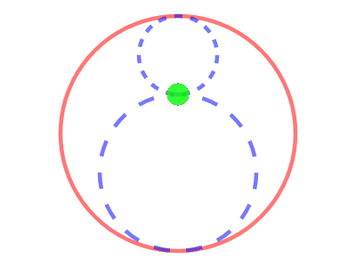 Spirograph Pentagram Demo animation geometric javascript loop spirograph