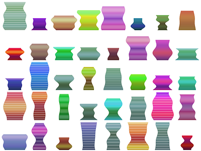 Procedural Vase Generator javascript