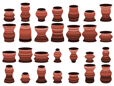 3D Clay Pottery Generator generative javascript procedural