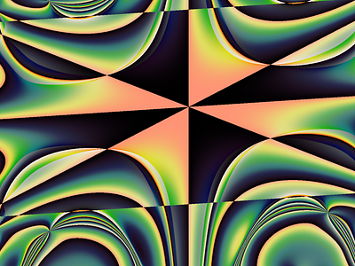 8 Abstract Generative ZzArt Works