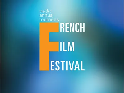 NAU 3rd Annual Tournees French Film Festival branding design festival film film festival french graphic design layout logo nau poster