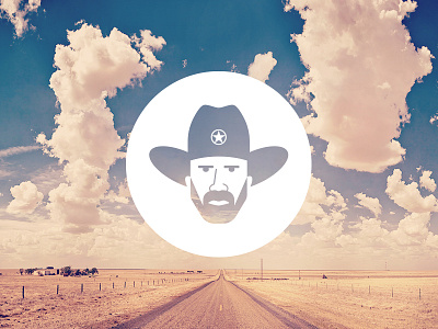 Walker, Texas Ranger beard chuck norris cowboy icon illustration man portrait ranger texas vector walker western