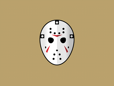 Friday The 13th - Jason 13 hockey horror icon illustration jason killer mask murder thirteen vector webpt