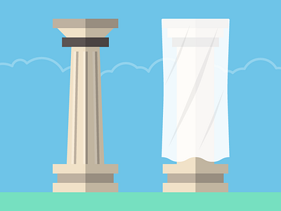 When Should I Use Modifier 59? - Columns blog column flat greece greek illustration roman rome vector webpt