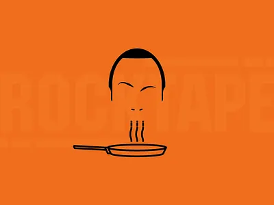 Can you Smell What the RockTape is Cooking? blog cooking dwayne johnson frying pan icons illustration pan rock rocktape tape vector webpt