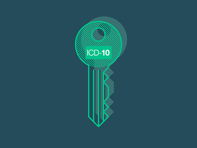 Don’t Let ICD-10 and Direct Access Bug You - Key access blog flat icd10 icon illustration key line lock security vector webpt