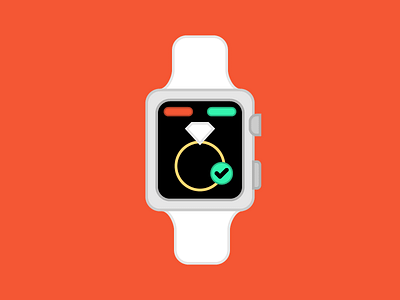 How Do Wearables Affect Patient Engagement? - Apple Watch apple apple watch blog diamond engagement illustration ring ui vector watch webpt wedding