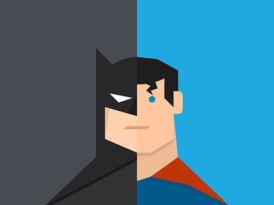 PT v Outcomes: Dawn of Value - Batman v Superman batman blog comics dc hero illustration superhero superman vector webpt