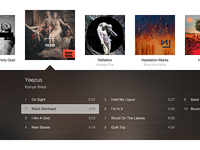 iTunes 11.(7) app itunes mac music os x player ui