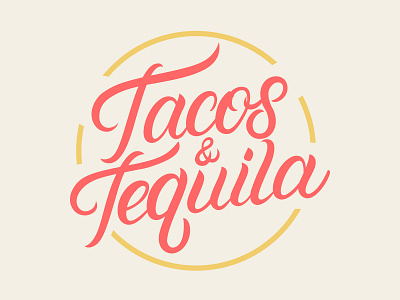 Tacos and Tequila brand branding food and drink mexican mexican food