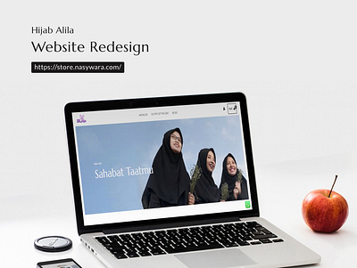 Website Redesign for Islamic Fashion Brand banner design ecommerce graphic design marketplace responsive web design ui web design wordpress