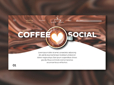 Website of Coffee Social