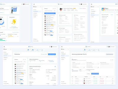 Design System Dashboard Nomine UI dashboard desktop ui ux