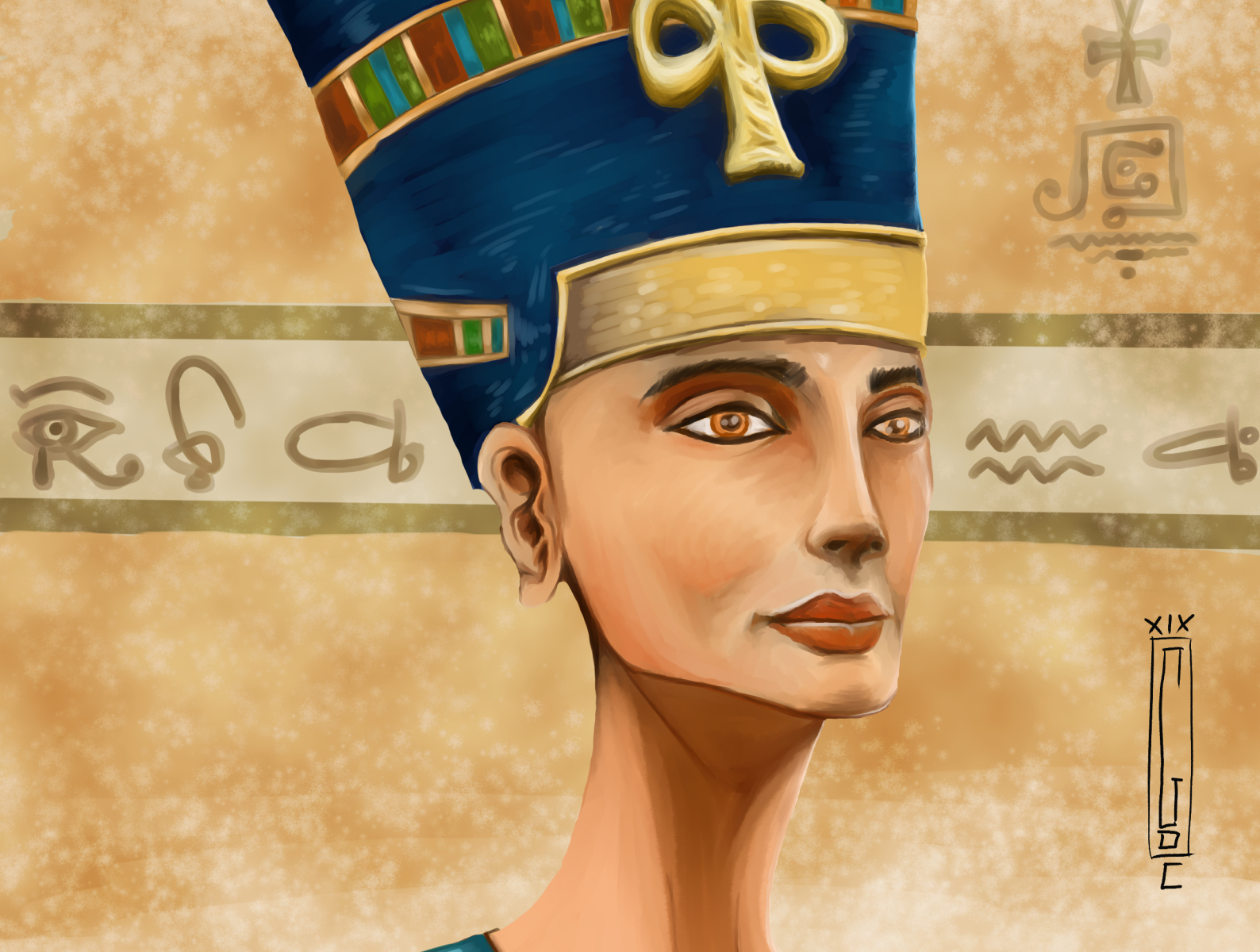 Песня песок и нефертити час. Портрет Нефертити в Израиле. Нефертити для декупажа Египет.