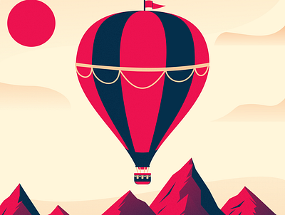 Balloon illustration vector