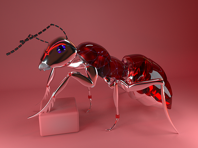 2.Ant animal art c4d machine