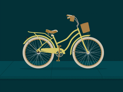 Bike after effects animation after effects bike illustrator simple