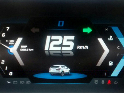 Car Instrument cluster infotainment instrument cluster ui